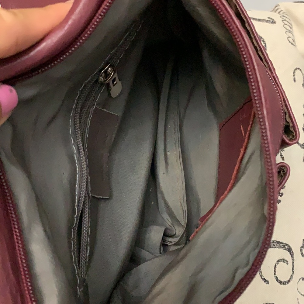 Vera Pelle Italian leather crossbody bag - Picture 7 of 7